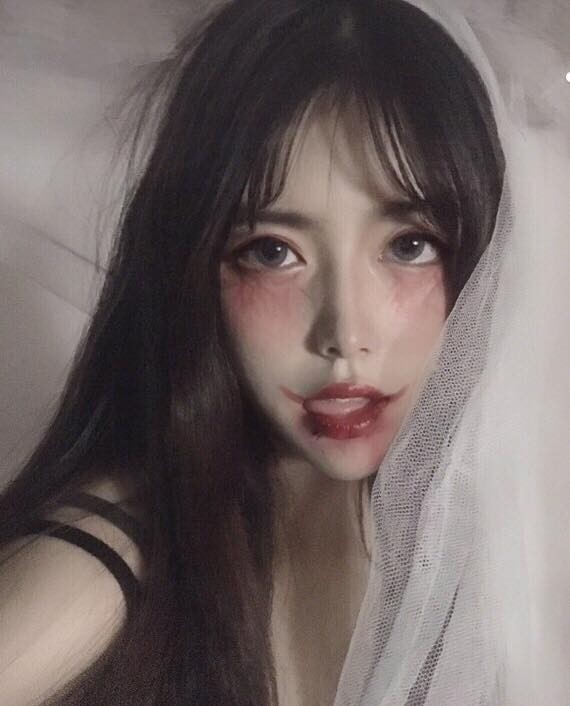 万圣节妆容造型,万圣节造型妆面,万圣节妆容妆_大山谷图库